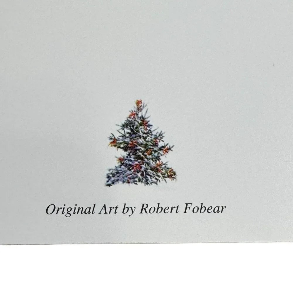 Grand Encampment of Knights Templar Christmas Card Artist Robert Fobear‎ Holiday